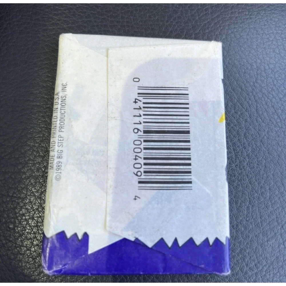 Vintage 80s UNOPENED NEW KIDS ON THE BLOCK TRADING CARDS PACK TOPPS 1989 Band